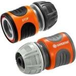 GARDENA Schlauchverbinder-Satz 13 mm (1/2") und 15 mm (5/8")