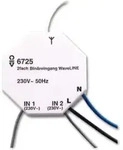 Busch-Jaeger Bin&auml;reingang Wavel-LINE 2-fach 230V AC 6725