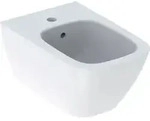 Geberit Wand-Bidet Smyle Square wei&szlig;, geschlossene Form, mit &Uuml;berlauf