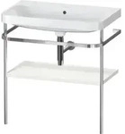 Duravit M&ouml;belwaschtisch-Kombi Happy D.2 Plus 77,5x49cm, o HL, No we s-matt, m