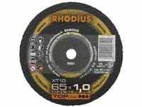 RHODIUS TOPline XT10 MINI Extradünne Trennscheibe 65 x 2,0 x 6,0 mm (Stück: 25)