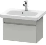 Duravit Waschtischunterschrank Com DuraStyle 58x36,8cm, betongrau matt, 1 Auszug