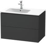 Duravit Waschtischunterschrank L-Cube 82x48,1x55cm, 2 SBK, Beck. li, graph ma