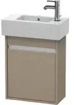 Duravit Waschtischunterschrank Ketho 45x22,5x55cm, wandh&auml;ngend, T&uuml;r links, leinen