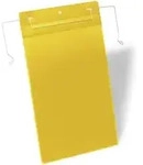 DURABLE Drahtb&uuml;geltaschen A4 hoch 50 St. gelb