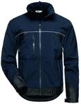 Elysee Jacke Gamma, Softshell, Gr. L, marine/schwarz