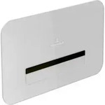 V&B WC-Bet&auml;tigungsplatte ViConnect G200 26,9x16,1x1,3cm, el, Glossy White