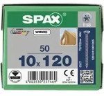 Spax S SENKMULTIKOPF 10 x 120 T-STAR PLUS T50 VG CUT WIROX