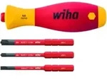 Wiha Schraubendreher mit Bithalter Set SoftFinish slimVario electric 4-tlg. mit