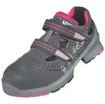 uvex Sandalen 1 ladies S1 grau pink Weite 11 Gr. 42