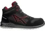 Sicherheitsstiefel CLIFTON MID Gr.46 schwarz/rot S3 EN ISO 20345:2011