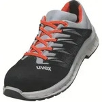 uvex Halbschuhe 2 trend S2 schwarz grau rot Weite 11 Gr. 39