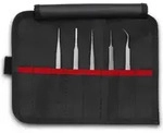 KNIPEX 92 00 02 Pr&auml;zisionspinzetten-Set 5-teilig 90 mm