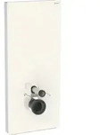 Geberit Wand-WC-Modul Monolith Bauh. 114cm, Fr. Gl. sand-grau, S. Alu