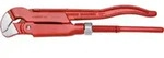 Gedore red 45&deg; abgewinkelte Eck-Rohrzange, Spannweite 55 mm/1 1/2 Zoll, S-Maul,