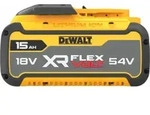 DEWALT 54 / 18 Volt Li-Ion Akku mit 270 Wh bzw. mit bis zu 15 Ah DCB549-XJ