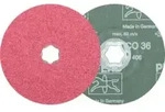 PFERD TOOLS COMBICLICK Keramikkorn Fiberscheibe &Oslash; 125 mm CO36 f&uuml;r hohen Abtrag auf