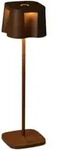 Gnosj&ouml; LED-Tischleuchte Rostoptik 7818-970 dimmbar USB