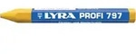 F&ouml;rster/SignKreide blau L120mm D12mm 6eckig papiert LYRA