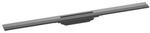 hansgrohe RainDrain Flex Duschrinne 900mm, brush. bla vc, Fertigset, k&uuml;rzbar