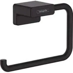 hansgrohe Papierrollenhalter AddStoris o. Deck, matt-sw, Wandmontage, Metall