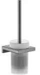 hansgrohe WC-B&uuml;rstengarnitur AddStoris Wandmont., Met., Gl., brush. bla chrome