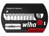 Wiha Bit Set FlipSelector Standard 25 mm Sechskant 13-tlg. 1/4" C6,3 - Hochwertige
