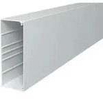 OBO Bettermann Vertr Wand+Deckenkanal m.Obert. 80x210mm,PVC WDK80210RW