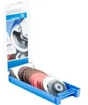 PFERD TOOLS COMBICLICK Set 19-tlg. &Oslash; 125 mm M14 Bearbeitungen grob bis poliert mit