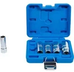 BGS Z&uuml;ndkerzen-Einsatz-Satz Sechskant Antrieb Innenvierkant 12,5 mm (1/2 Zoll) SW 14