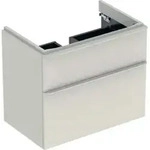 Geberit Waschtischunterschrank Smyle Square 73,4x61,7x47cm, sandgr. hgl, 2 Laden