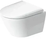 Duravit Wand-WC, Tiefsp&uuml;ler Compact D-Neo 37x48cm, 4,5 l, Rimless, wei&szlig;