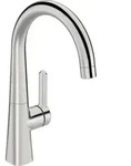 Hansa Waschtisch-Einhebelmischer HANSADESIGNO Style He stl, o Abl-Garnitur, Ausl.