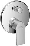 hansgrohe Fertigmontageset Rebris E UP-WA.-EHM, 2 Verb, m i Sich.Kombi, chr