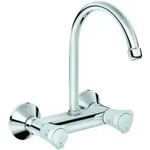 Grohe Sp&uuml;ltisch-Wandarmatur Costa chrom, 1/2", Wandmontage