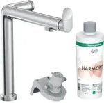 hansgrohe Sp&uuml;ltisch-Einhebelmischer Aqittura M91 1jet, Starter Set, chrom