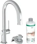 hansgrohe Sp&uuml;ltisch-Einhebelmischer Aqittura M91 m Ausz.-Ausl., 1j, sBox, Start Set,