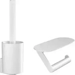 hansgrohe Toilettenset WallStoris aus Kunststoff, mattwei&szlig;