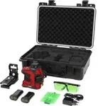 STIER Kreuzlinienlaser SKL 3x360&deg;, 520nm, gr&uuml;n, 1/4" und 5/8" Gewinde im Koffer