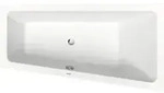 Duravit Trapez-Badewanne No. 1 150x80x46cm, EB-Version, 1 RS re, wei&szlig;