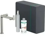 hansgrohe Sp&uuml;ltisch-Einhebelmischer Aqittura M91 SodaSys 240, 1j, Start Set, ED