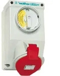 Walther Werke Wandsteckdose 16A 5P 400V 6h IP44 AT110
