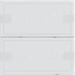 Gira KNX Tastsensor 4 Komfort 2f TS4 ws 5002003