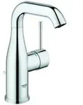 Grohe Waschtisch-Einhebelmischer Essence chrom, M-Size, mit Ablaufgarnitur