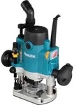 Makita Oberfr&auml;se 1.100 W inkl. D-53556 12-teiligem Fr&auml;ser-Set im MAKPAC