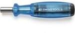 PB Swiss Tools Magazin-Bithalter PB 6464 blau 8-teilig Schlitz PH TX