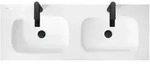 Duravit Waschtisch-Einhebelmischer Tulum M Ausl. 135mm, o. Zugst.Abl.Gar., sw matt