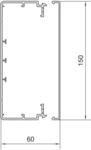 Tehalit Leitungsf&uuml;hrungskanal LF 60x150mm vw LF6015009016