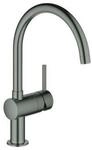 Grohe Sp&uuml;ltisch-Einhebelmischer Minta h grap geb., schwenkb. Rohrausl, C-Ausl