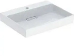 Geberit Waschtisch One 60cm, m HL mi, o. &Uuml;L, we. K-Tect/Bl we.